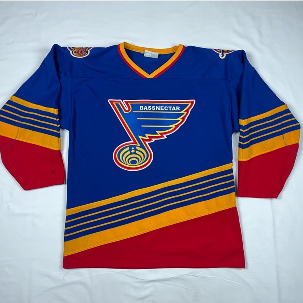 Bassnectar STL Blues Hockey Jersey